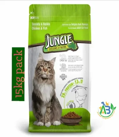 Cat Food Jungle Chicken and Fish For Adult