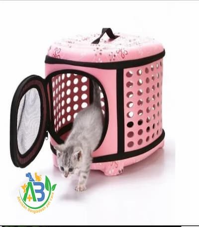 Cage Type Capsule Side Carrier for cat and Puppy best price in bd