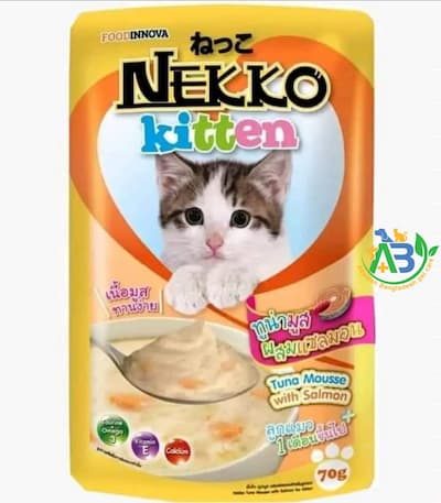 Nekko Kitten Tuna Mousse With Salmon