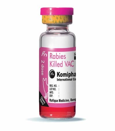 rabies vaccine for cat and dog. price in bd