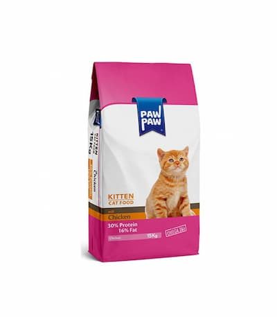 Paw Paw Kitten Chicken Tavuklu Cat Dry Food 500gm