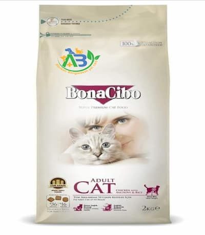 Bonacibo Adult Chicken with Anchovy & Rice 2kg