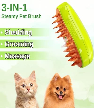Electric Cat Grooming Brush