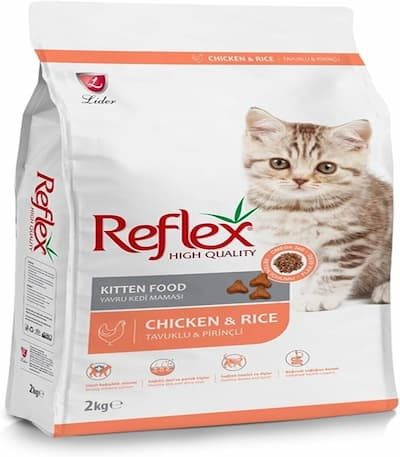 REFLEX KITTEN FOOD CHICKEN AND RICE 2 KG