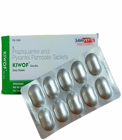 Kiwof Cat dewormer for cats, 1tabs