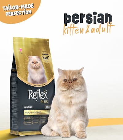 Reflex Plus Super Premium Breed Series Hypoallergenic Cat Food Persian Adult 1.5kg