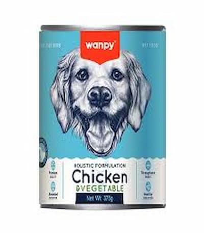 Wanpy Dog Can Chicken & Vegetable www.aquisanbd.com (375gm)