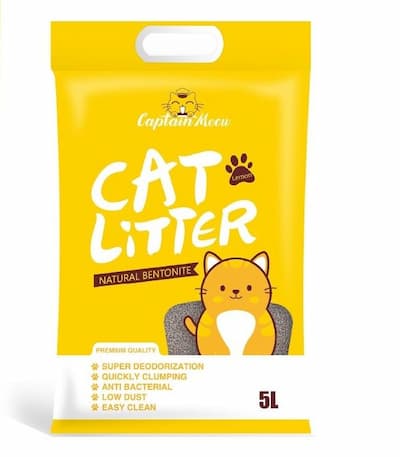 Captain Meow Cat Litter Lemon 5L