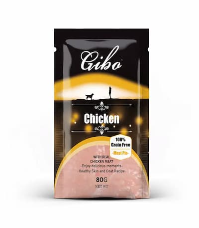 Gibo GRAIN FREE Adult Cat Pouch Chicken 80g