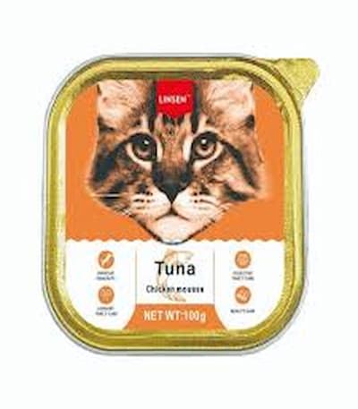 Linsen Cat Pate – Tuna for All Age Cats 100gm