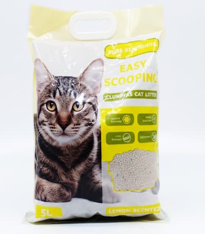 Easy Scooping Cat Litter Lemon 5L
