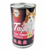 Taipet Can Cat Food Tuna And Salmon in Gravy 400gm