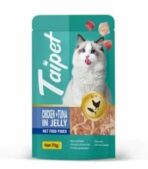 Taipet Cat Wet Food Pouch Chicken & Tuna in Jelly-70gm