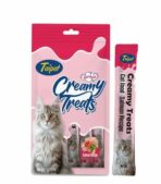 Taipet Creamy Cat Treats Salmon Recipe Flavor 5x14gm