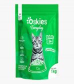 Oskies Adult Chicken Low Grain Cat Food - 1Kg Pack