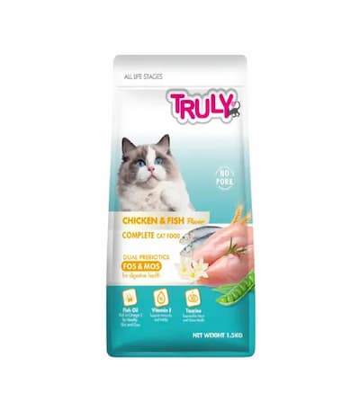 Truly All Life Stages Cat Food Chicken & Fish 1.5kg