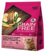 Kitchen Flavor Grain Free Cat Food With Real Meat Cubes For Adult Cat 400g
