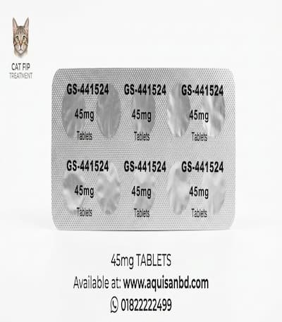 GS-441524 45mg Tablets for FIP Treatment