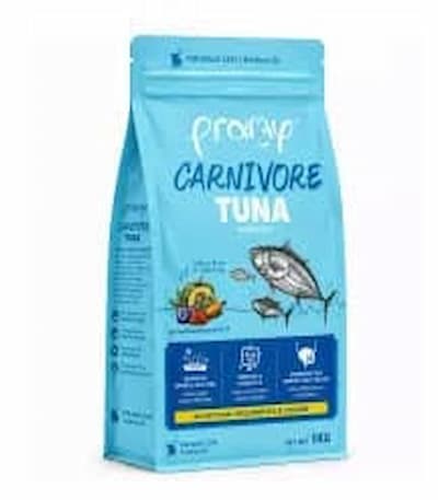 Pramy carnivore adult dry cat food with tuna 1kg